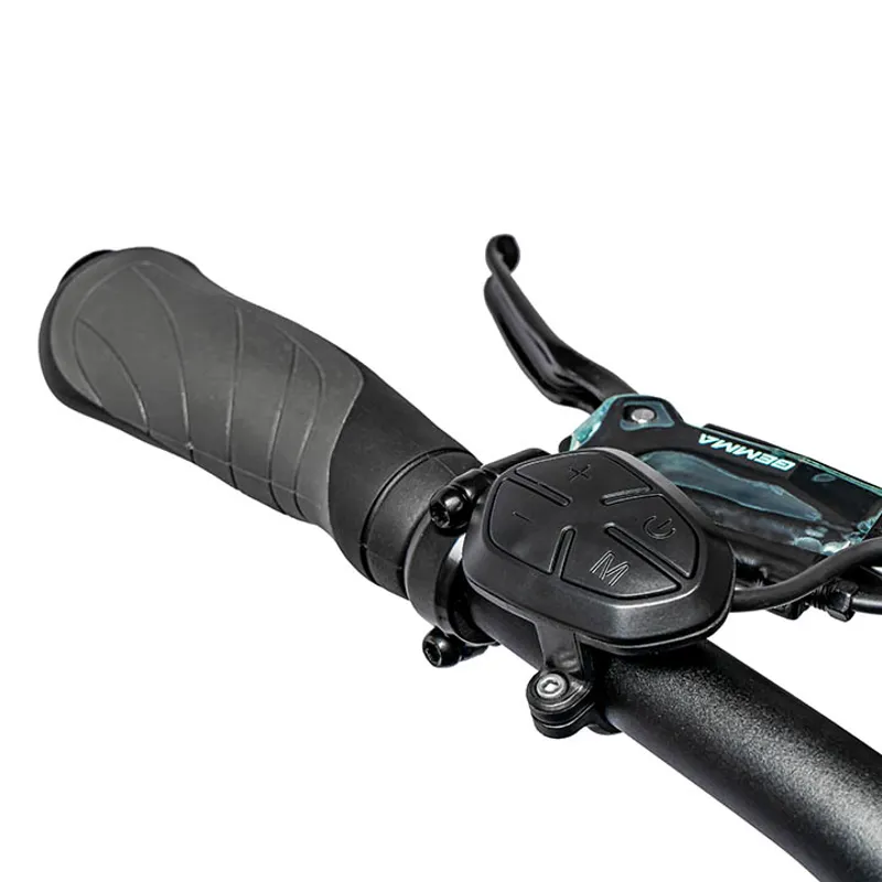 Ampere Hilux 700c Wheel Electric Bike Black and Blue-10